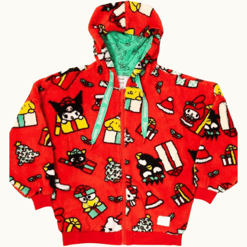 Sweat à capuche zippé Sanrio Loungefly