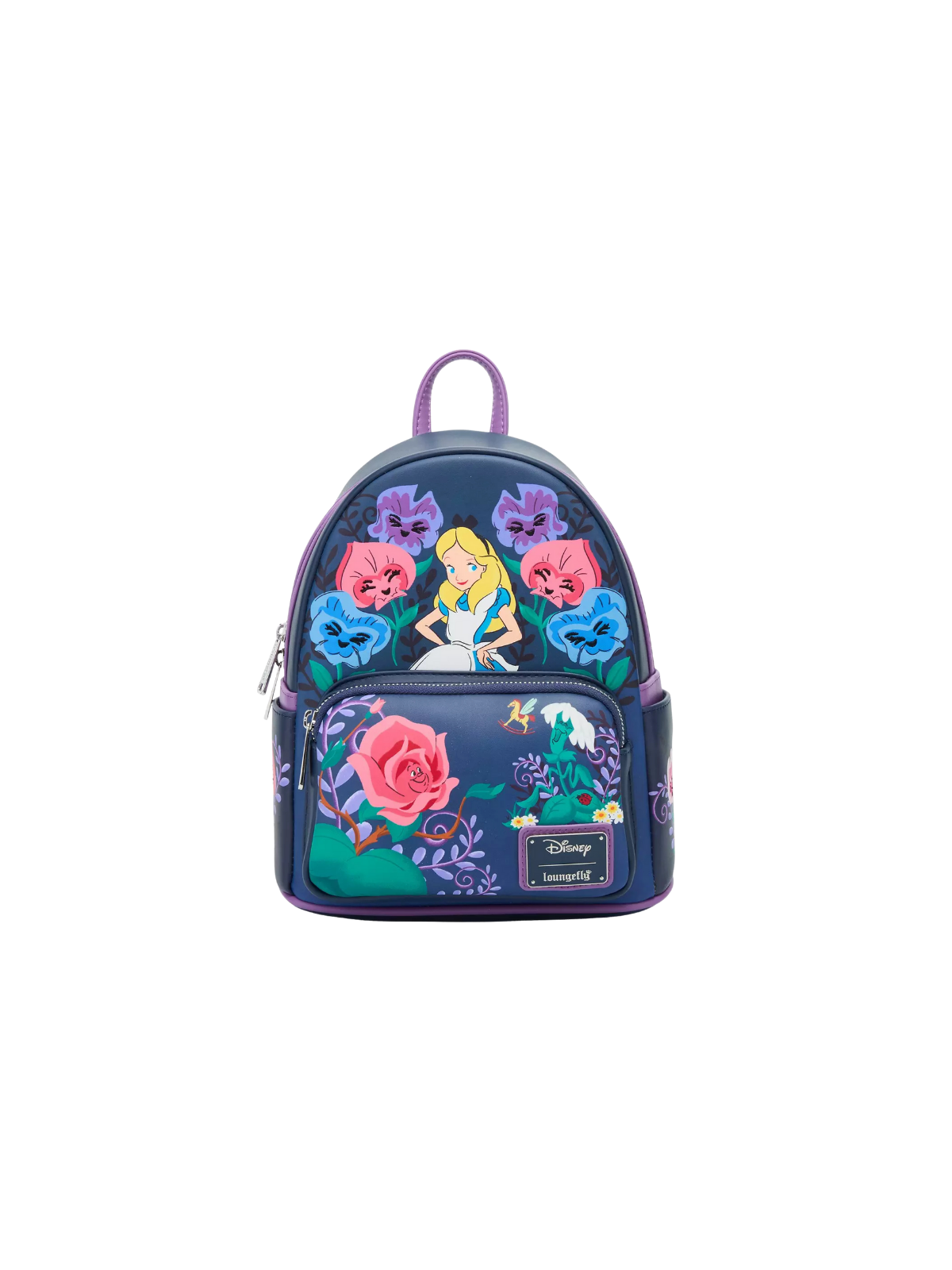 Sac à dos Alice and flowers Alice au pays des merveilles LOUNGEFLY