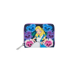 Portefeuille Alice and flowers Alice au pays des merveilles LOUNGEFLY