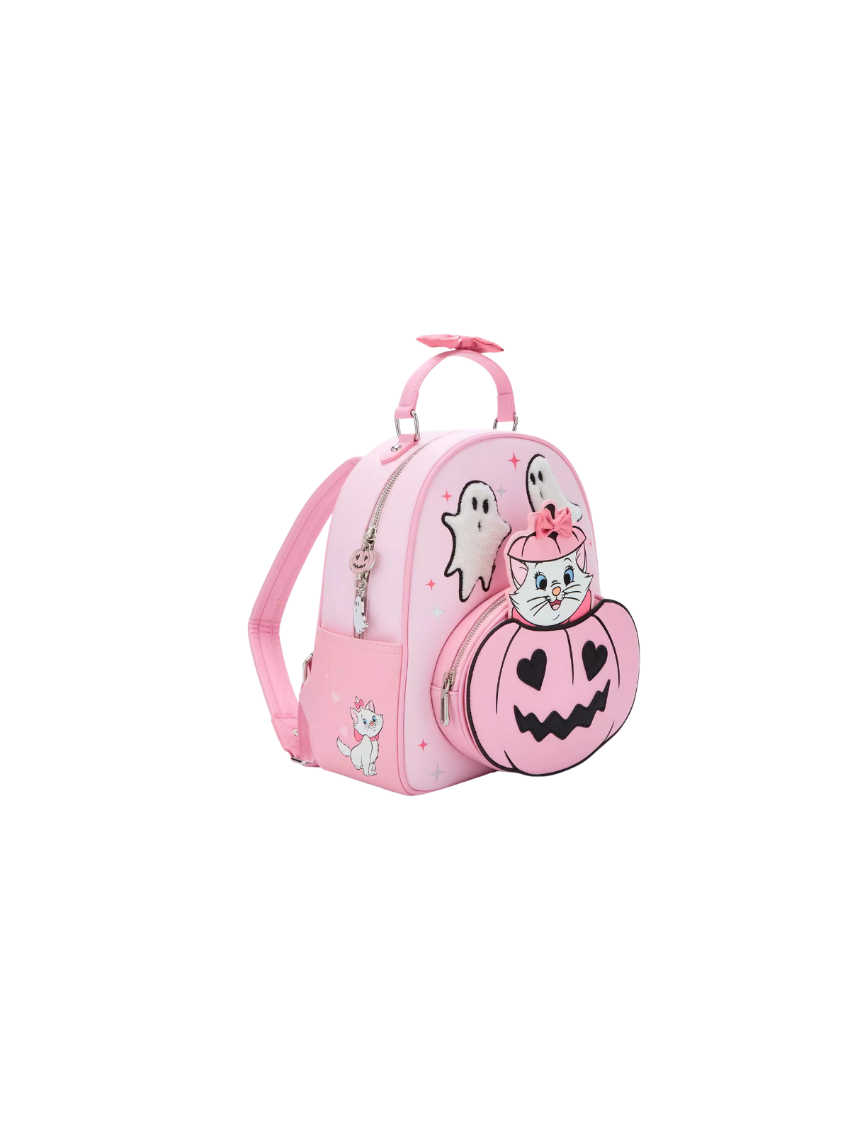 Sac à dos Marie Halloween pink Les Aristochats
