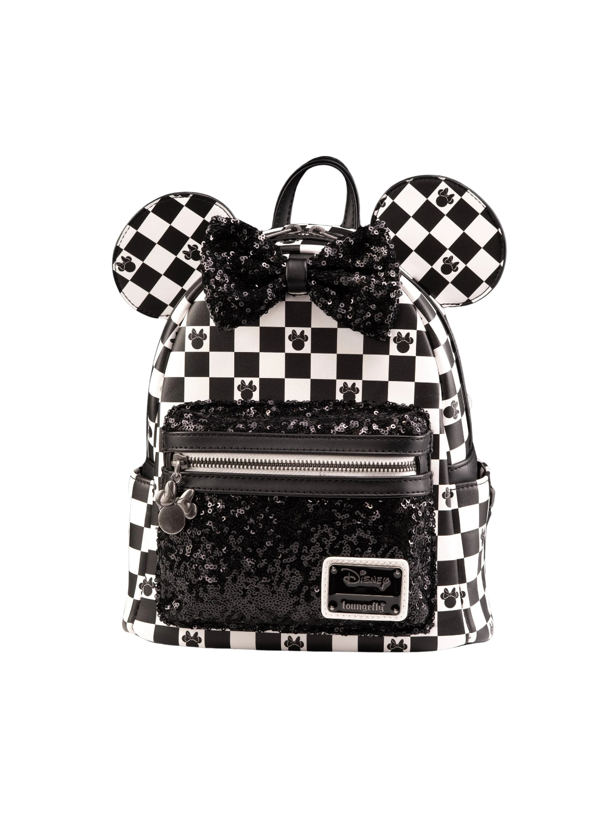 Sac à dos Checkered sequins Minnie Mouse LOUNGEFLY