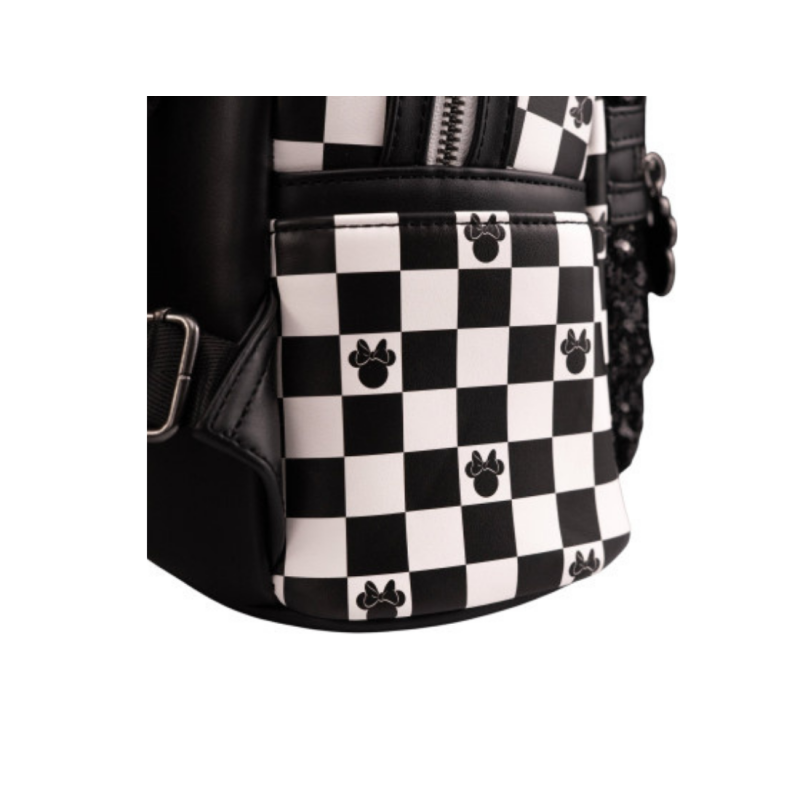 Sac à dos Checkered sequins Minnie Mouse LOUNGEFLY