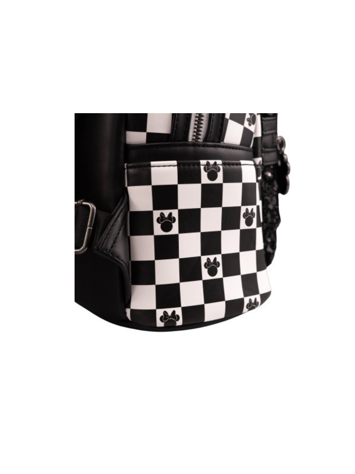 Sac à dos Checkered sequins Minnie Mouse LOUNGEFLY