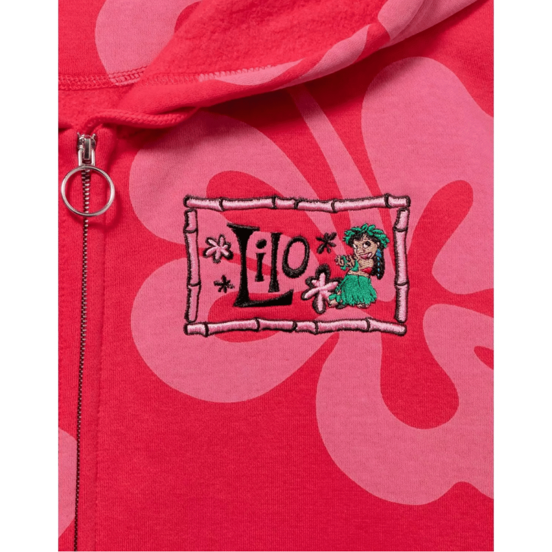 Sweat à capuche zippé Lilo Hibiscus Lilo & Stitch