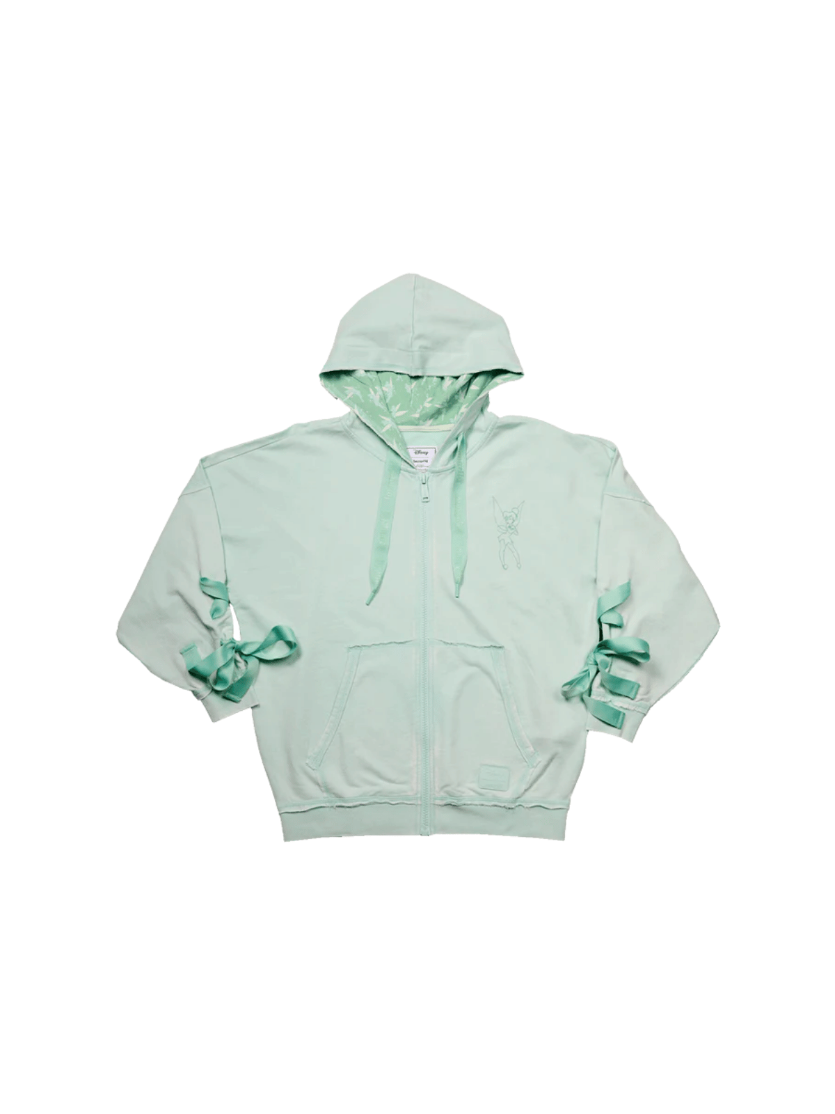 Sweat à capuche zippé unisexe La Fée Clochette Loungefly