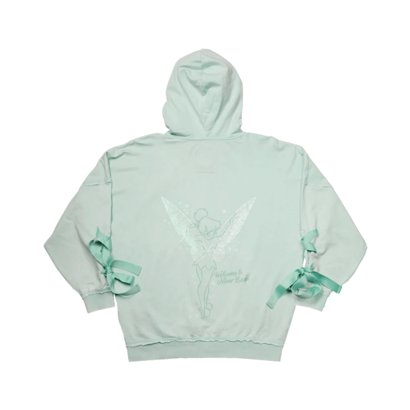 Sweat à capuche zippé unisexe La Fée Clochette Loungefly