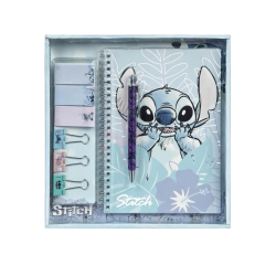 Set de papeterie 8 pièces Stitch Watercolor