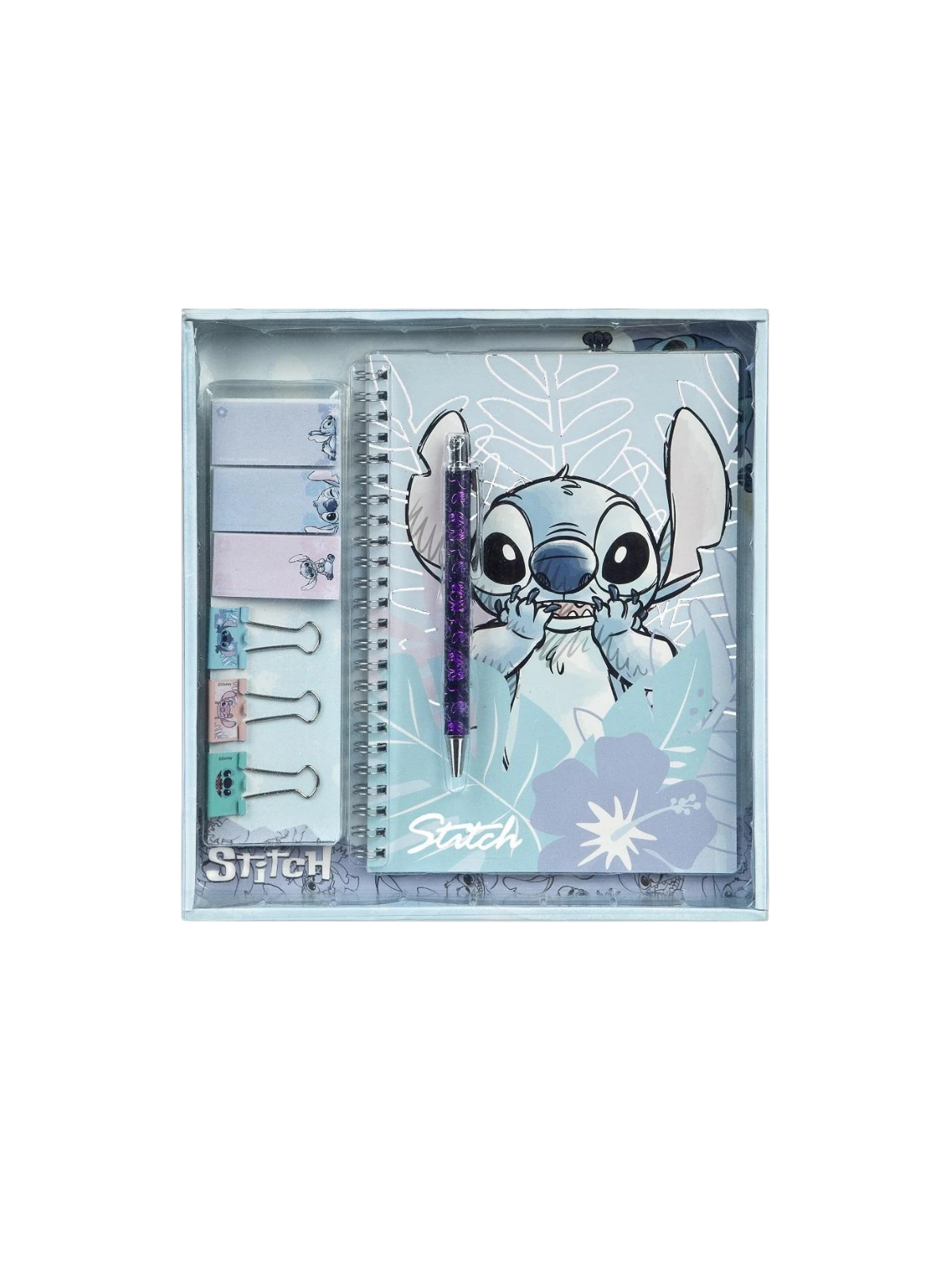 Set de papeterie 8 pièces Stitch Watercolor