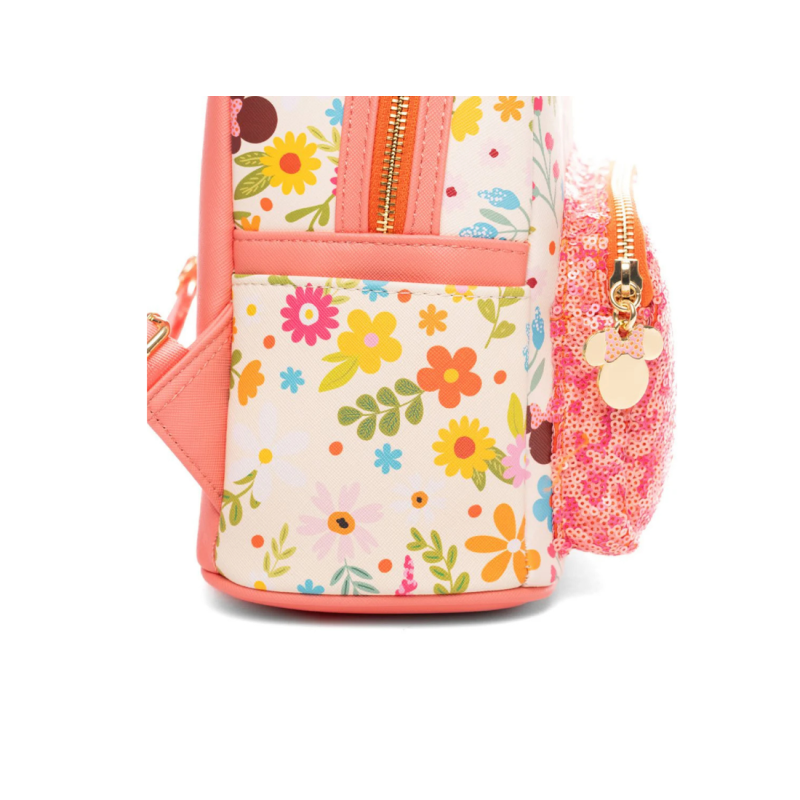 Sac à dos Springtime sequins Minnie Mouse LOUNGEFLY