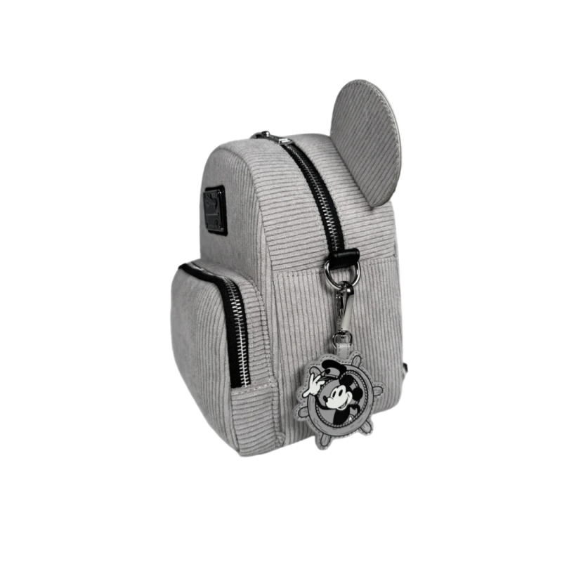 Sac à dos Steamboat Willie Corduroy Mickey Mouse LOUNGEFLY