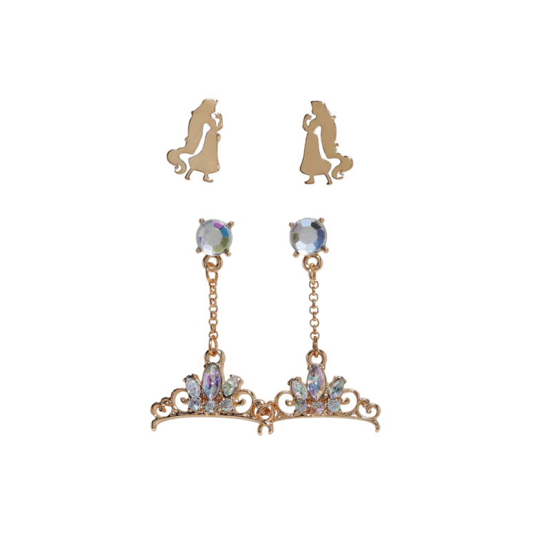 Boucles d'oreilles Crown Raiponce