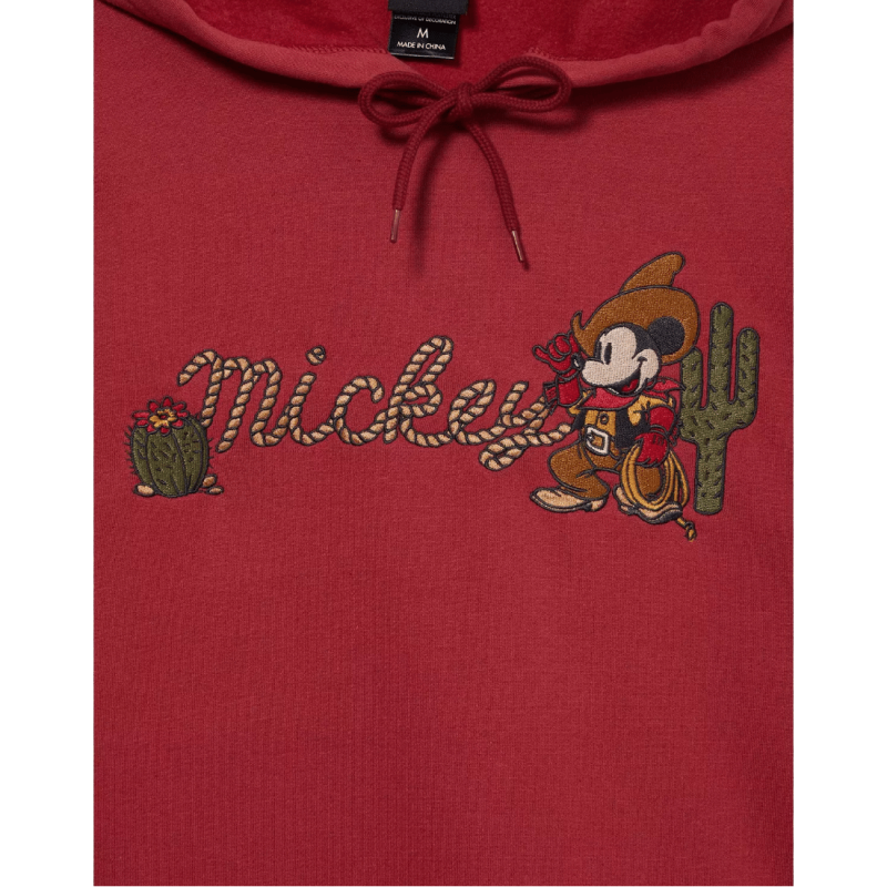 Sweat à capuche Disney Mickey Mouse Western Icons