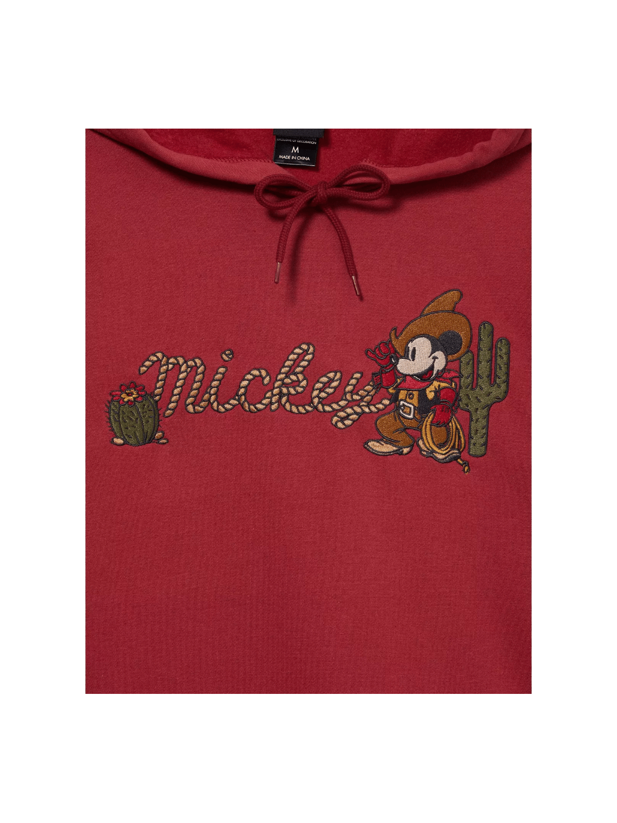 Sweat à capuche Disney Mickey Mouse Western Icons