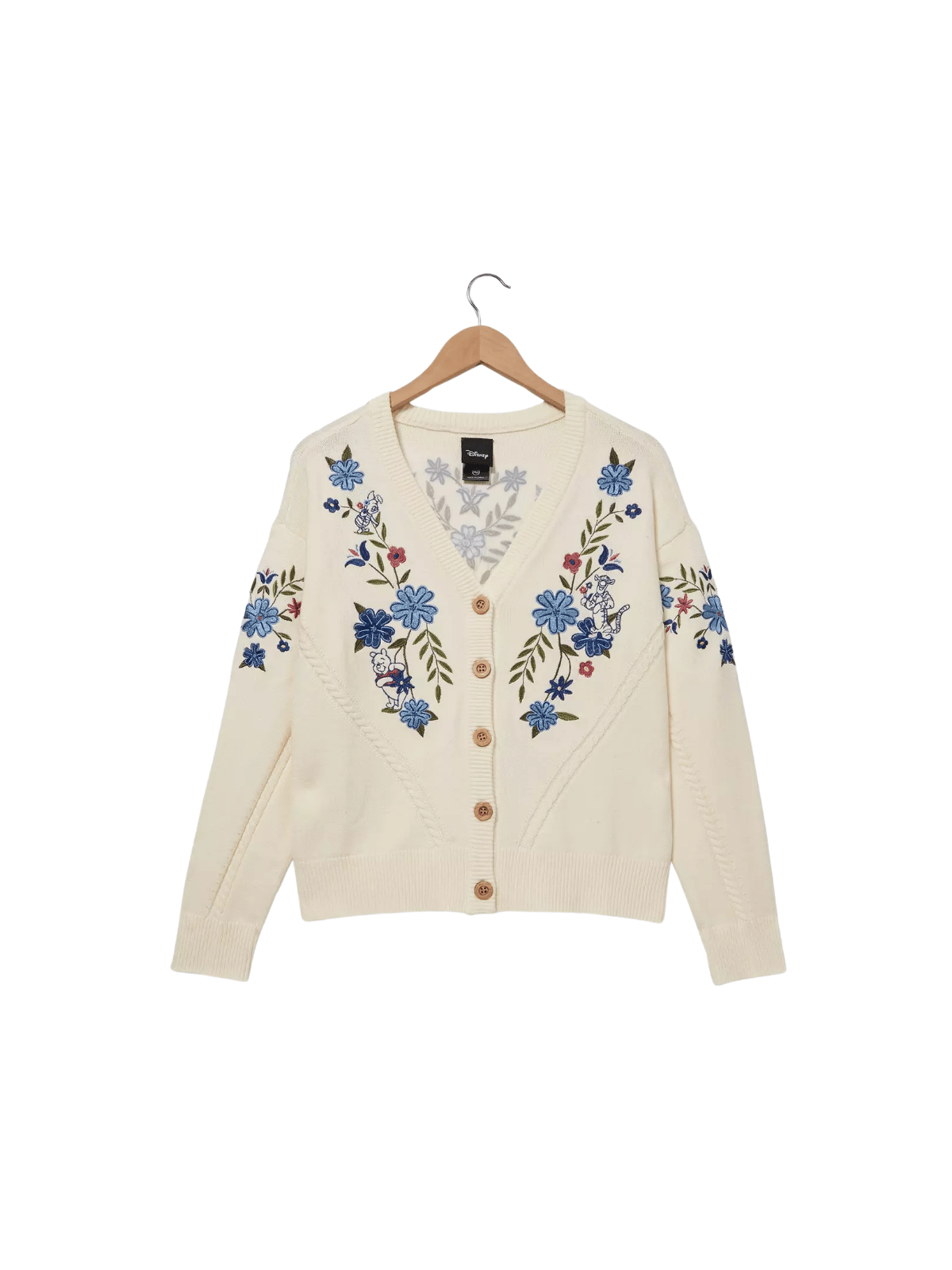 Cardigan Winnie l'ourson à motifs floraux Disney