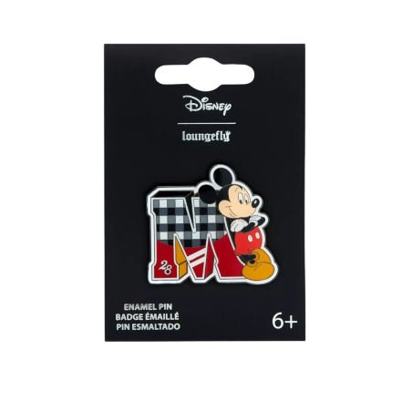 Pin's varsity letter mickey mouse LOUNGEFLY