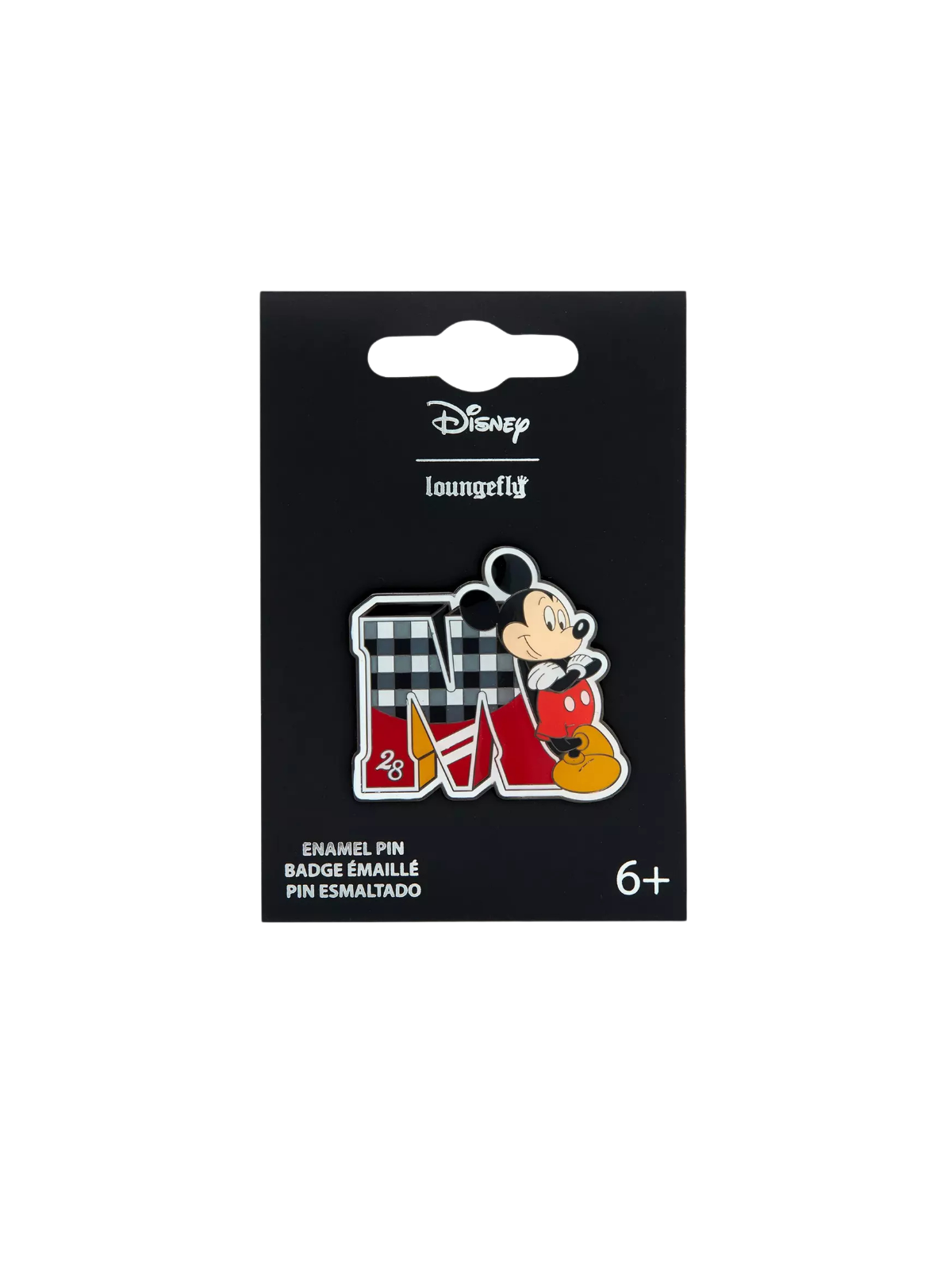 Pin's varsity letter mickey mouse LOUNGEFLY