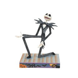 Figurine personnality pose Jack Skellington Disney traditions 6014361
