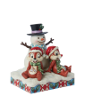 Figurine Tic & tac avec bonhomme de neige Disney traditions 6015006