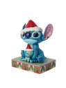 Figurine Stitch & scrump en père noël Disney traditions 6015007