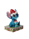 Figurine Stitch & scrump en père noël Disney traditions 6015007