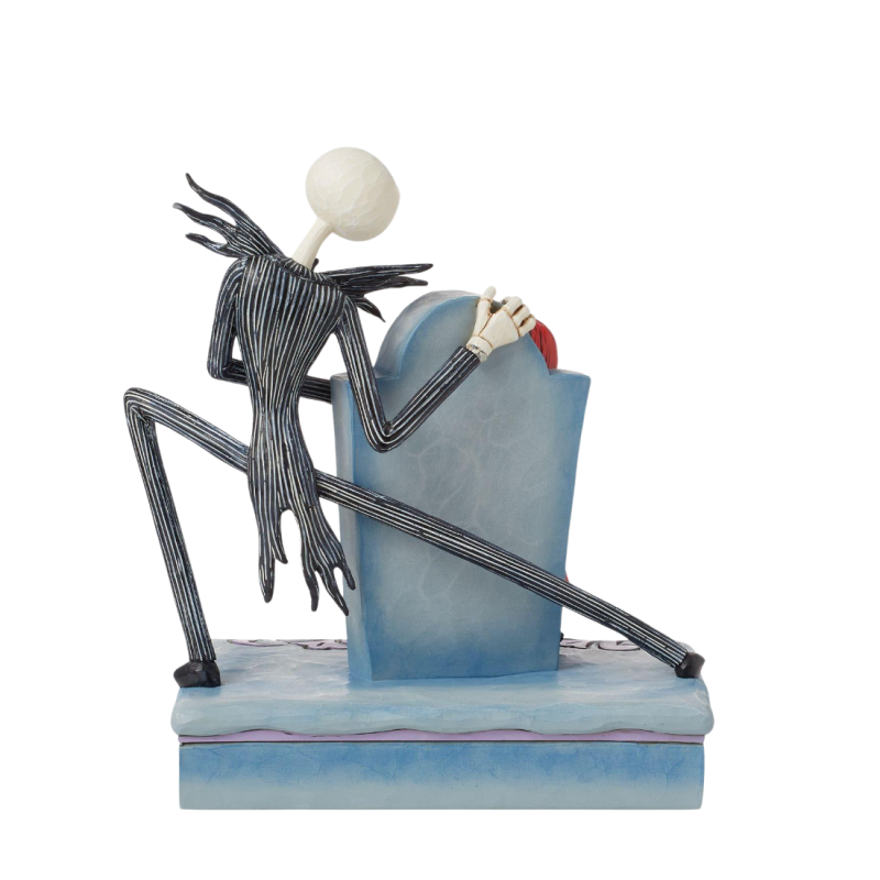Figurine Jack & Sally sur pierre tombale Disney traditions 6016594