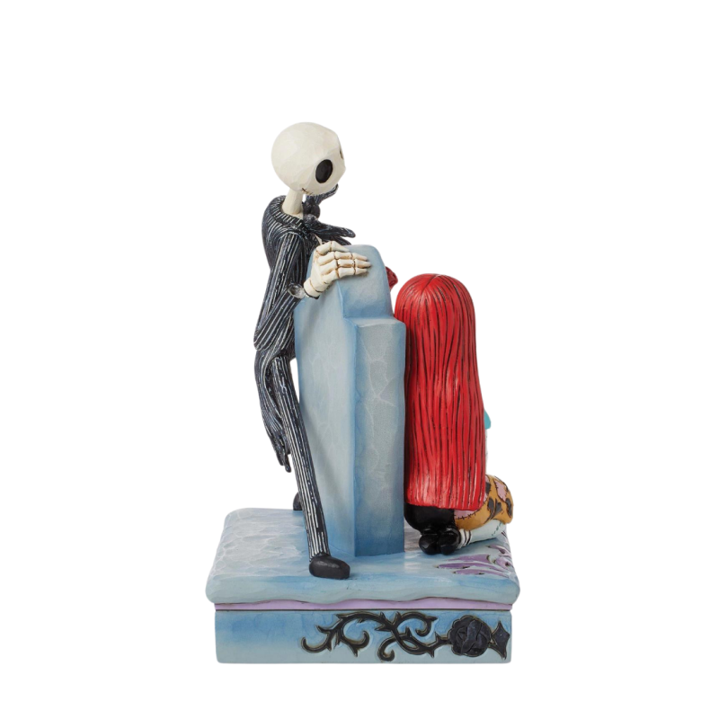 Figurine Jack & Sally sur pierre tombale Disney traditions 6016594