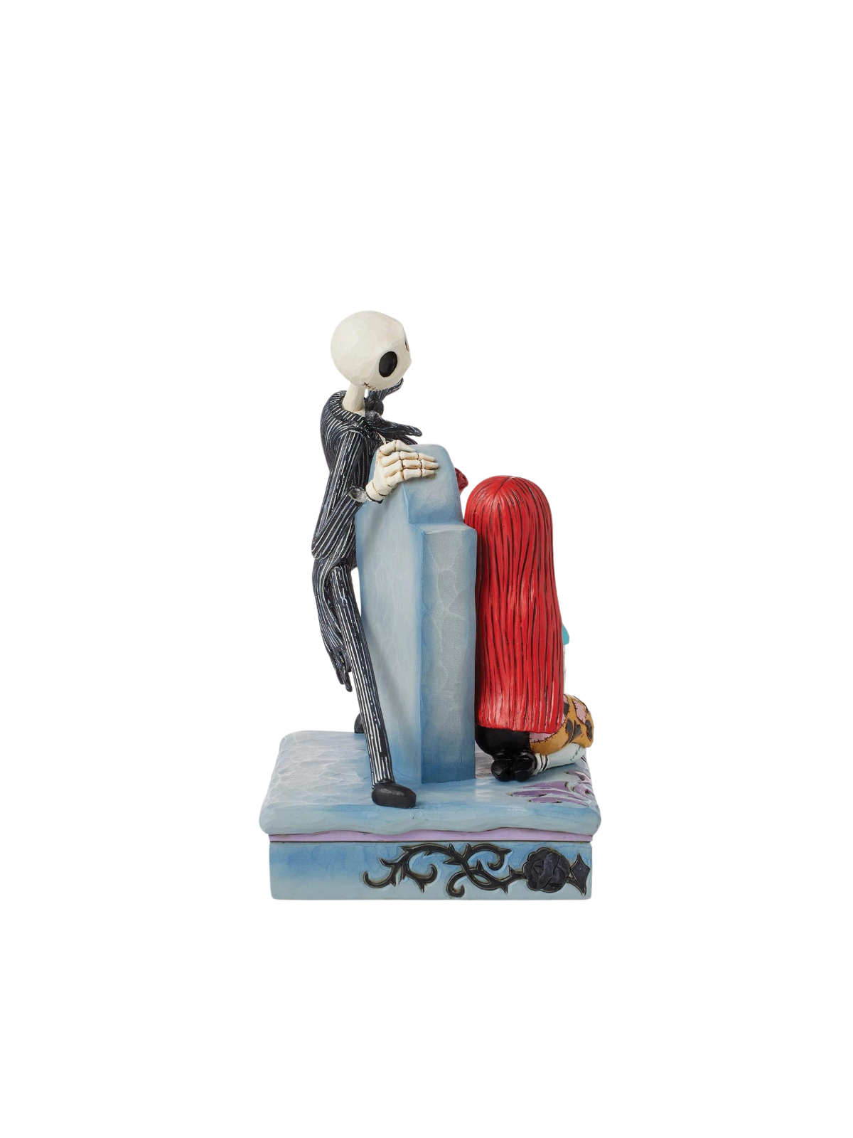 Figurine Jack & Sally sur pierre tombale Disney traditions 6016594