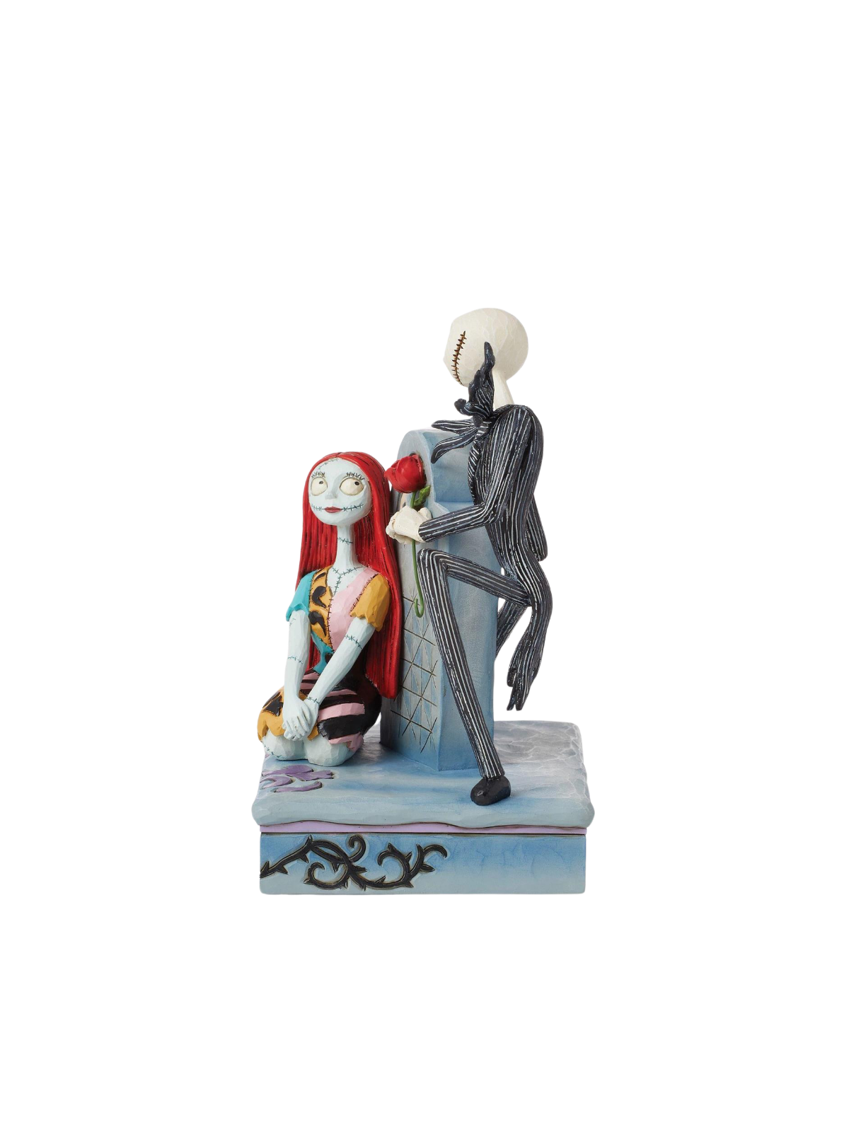 Figurine Jack & Sally sur pierre tombale Disney traditions 6016594