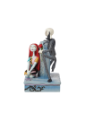 Figurine Jack & Sally sur pierre tombale Disney traditions 6016594