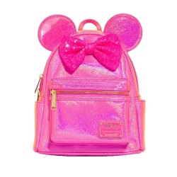 Sac à dos pink glitter Minnie Mouse LOUNGEFLY