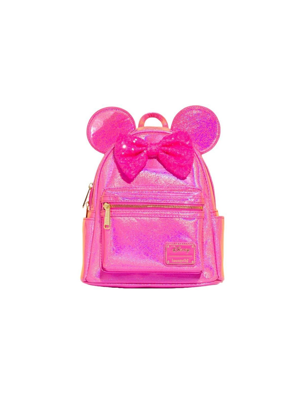 Sac à dos pink glitter Minnie Mouse LOUNGEFLY