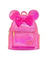 Sac à dos pink glitter Minnie Mouse LOUNGEFLY
