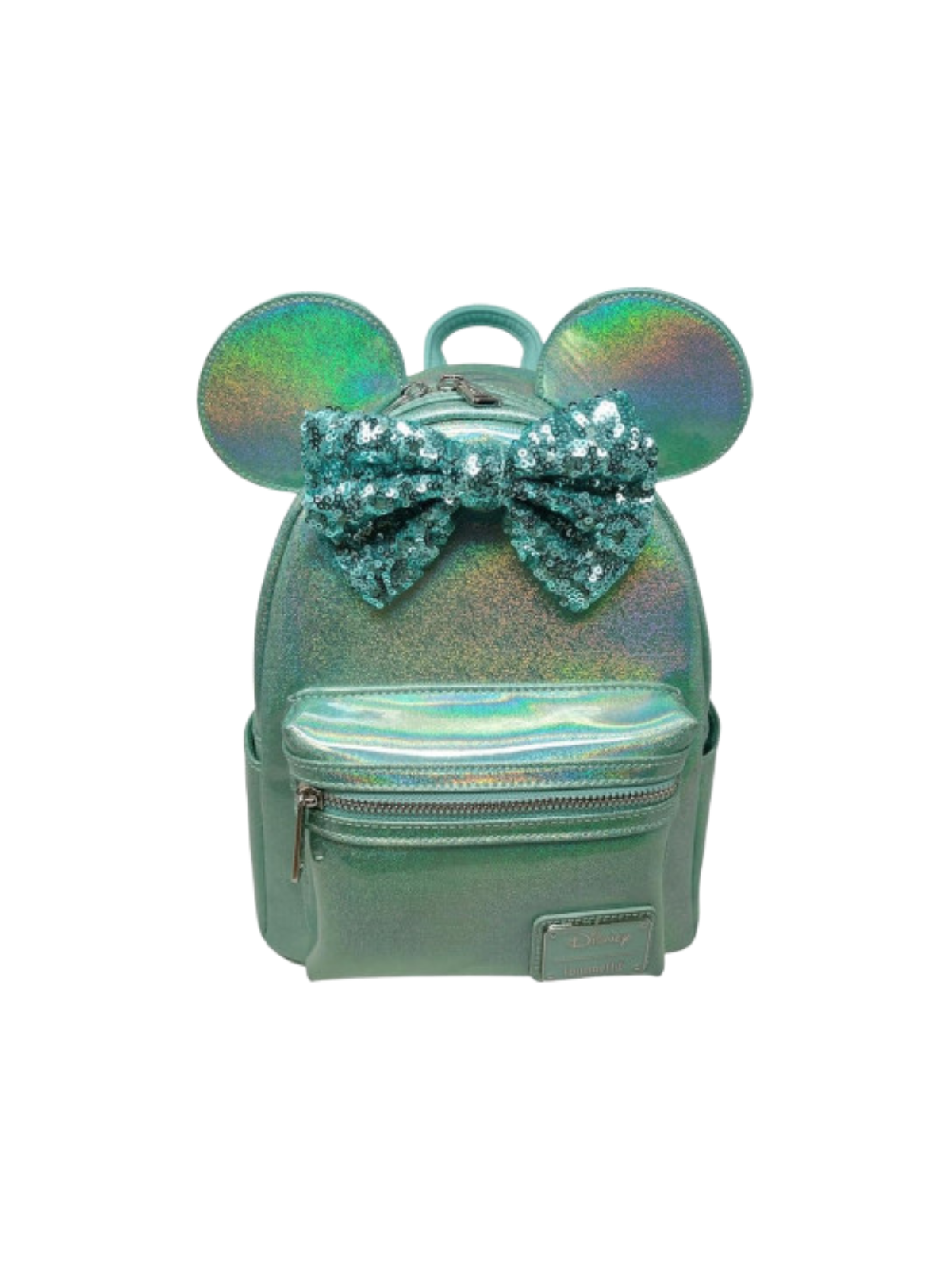 Sac à dos glitter sparkle green Minnie Mouse LOUNGEFLY