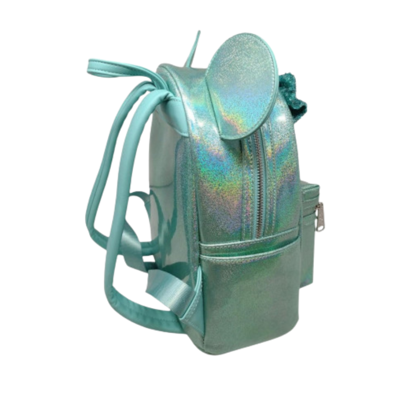 Sac à dos glitter sparkle green Minnie Mouse LOUNGEFLY