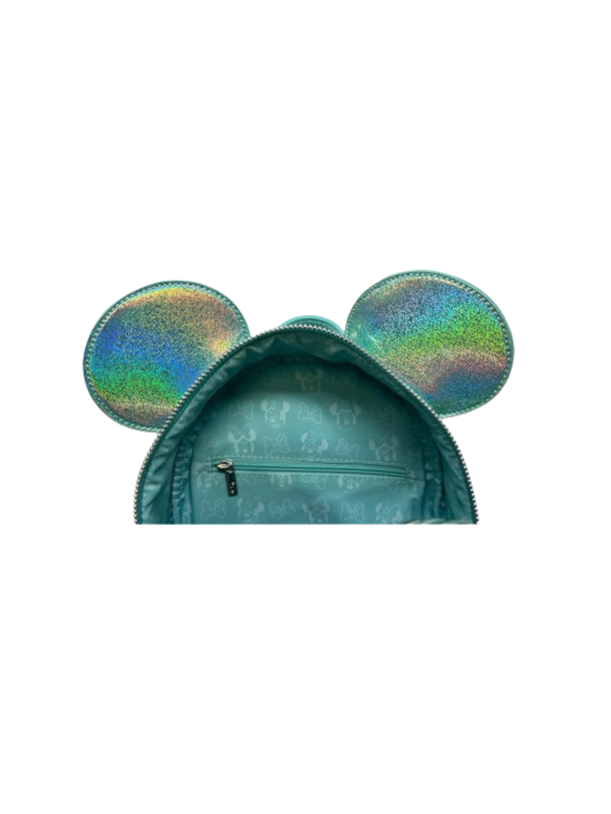 Sac à dos glitter sparkle green Minnie Mouse LOUNGEFLY