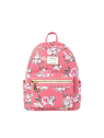 Sac à dos Marie pink floral Les aristochats LOUNGEFLY