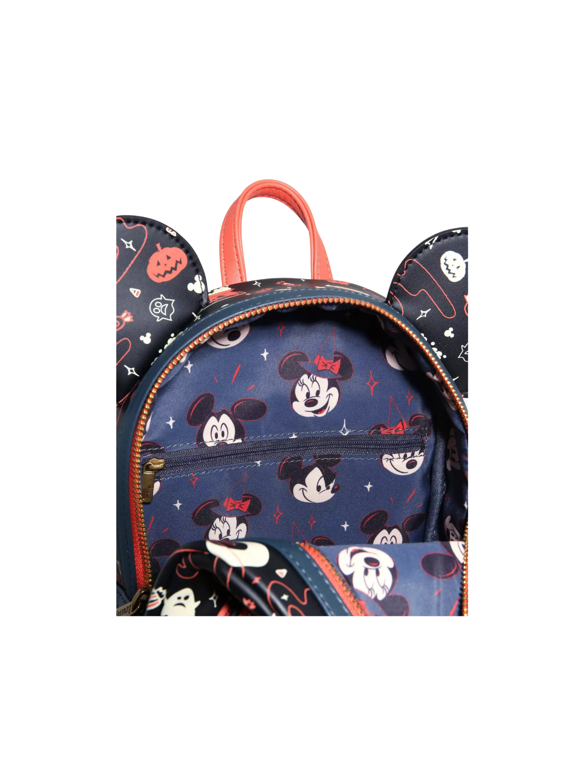 Sac à dos halloween ears glow Mickey & Minnie LOUNGEFLY