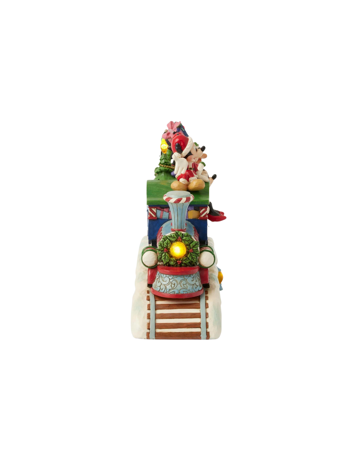 Figurine train de noël Mickey & ses amis Disney traditions 6014996