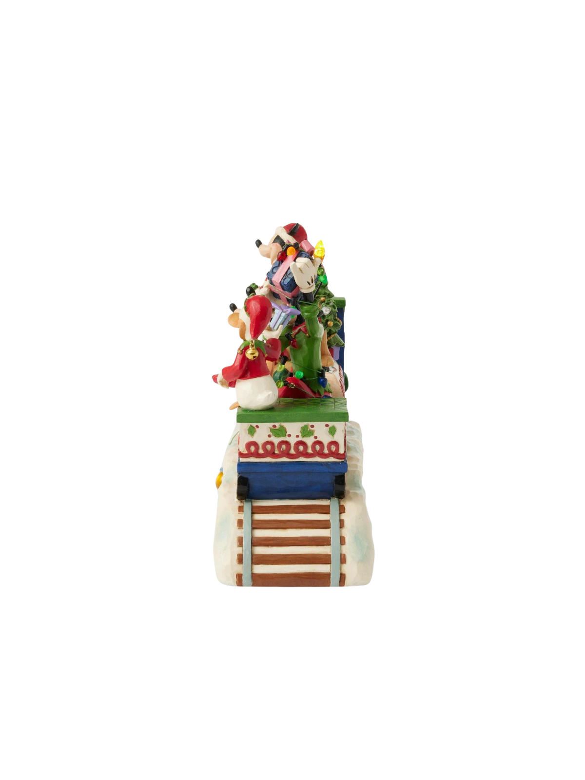 Figurine train de noël Mickey & ses amis Disney traditions 6014996