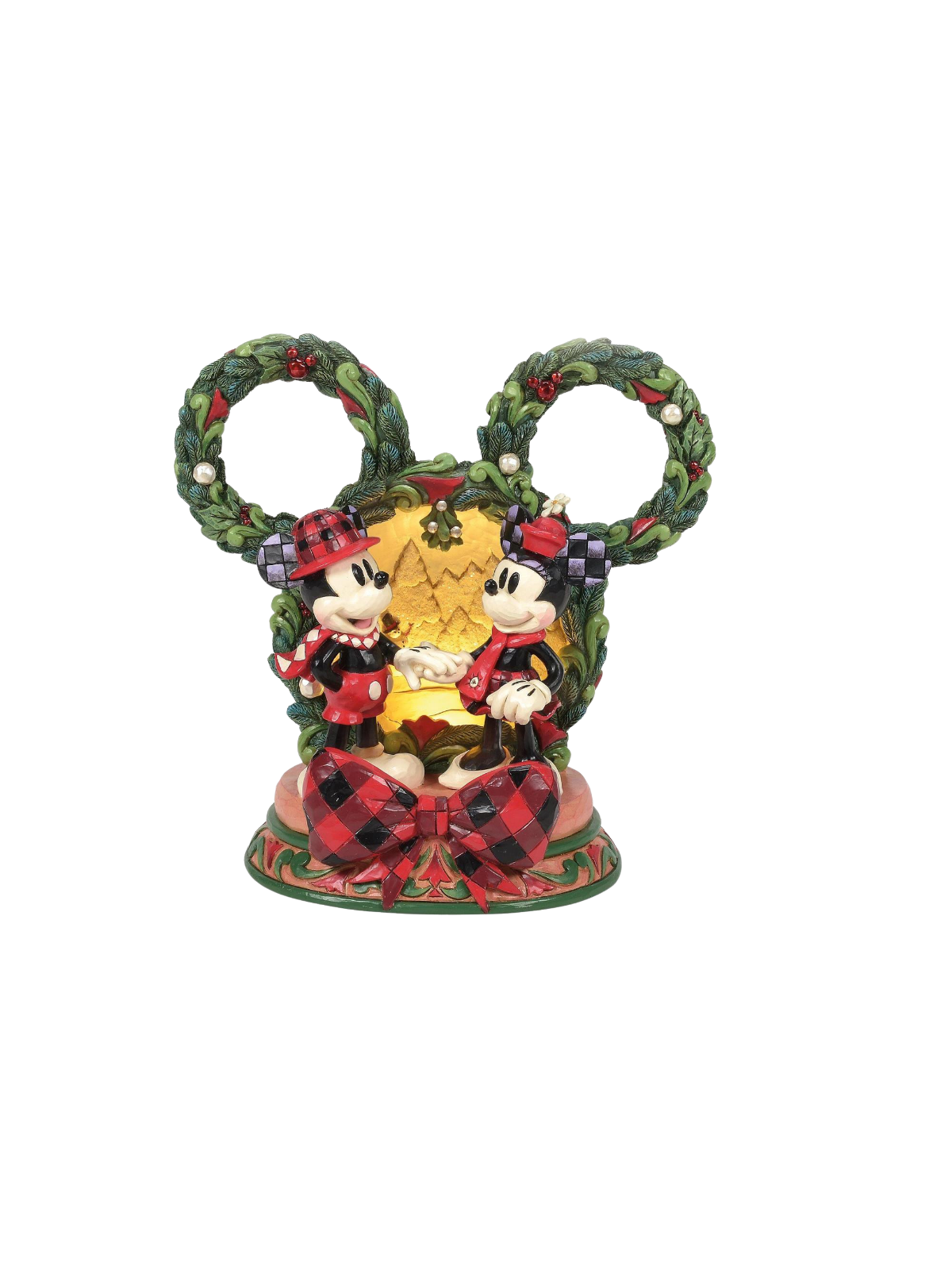 Figurine Diorama LED Mickey & Minnie Disney traditions 6016880