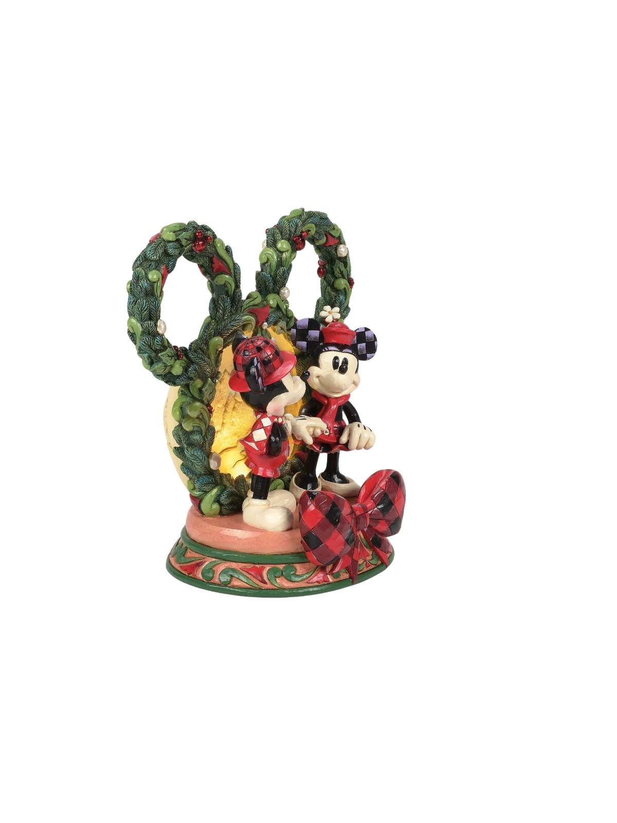 Figurine Diorama LED Mickey & Minnie Disney traditions 6016880