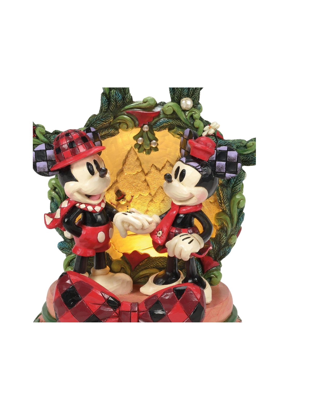 Figurine Diorama LED Mickey & Minnie Disney traditions 6016880