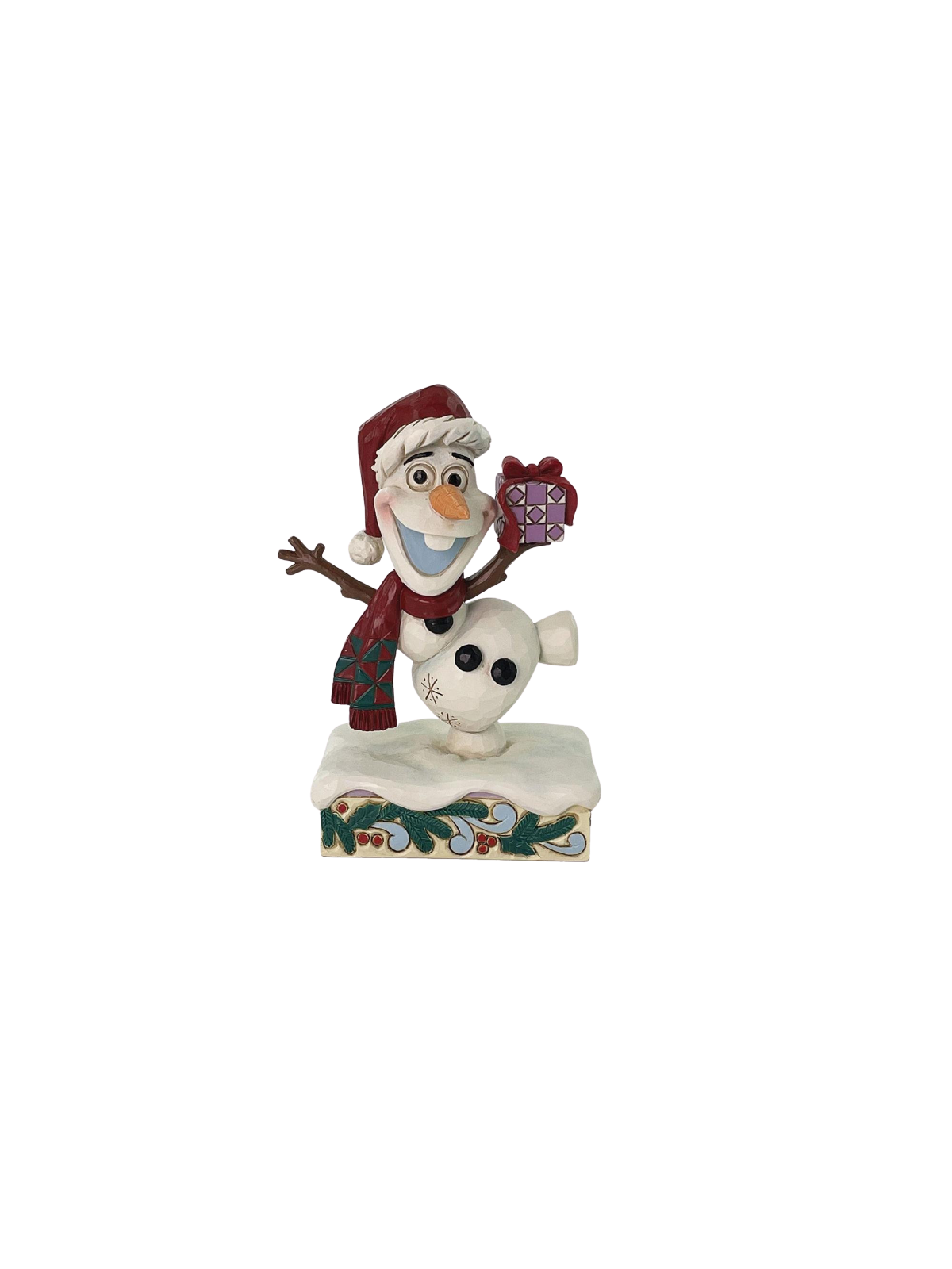 Figurine Olaf de noël Disney traditions 6016888