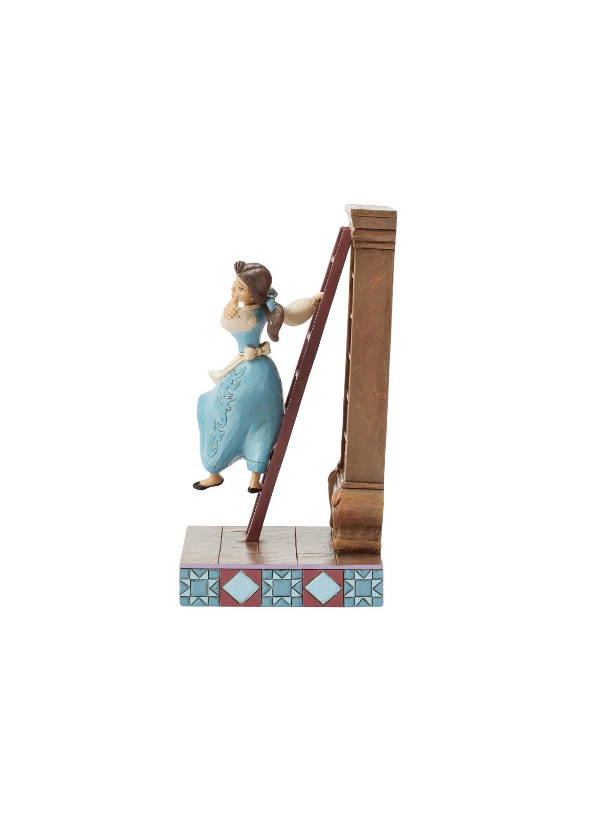 Figurine Belle dans sa bibliothèque Disney traditions 6016894