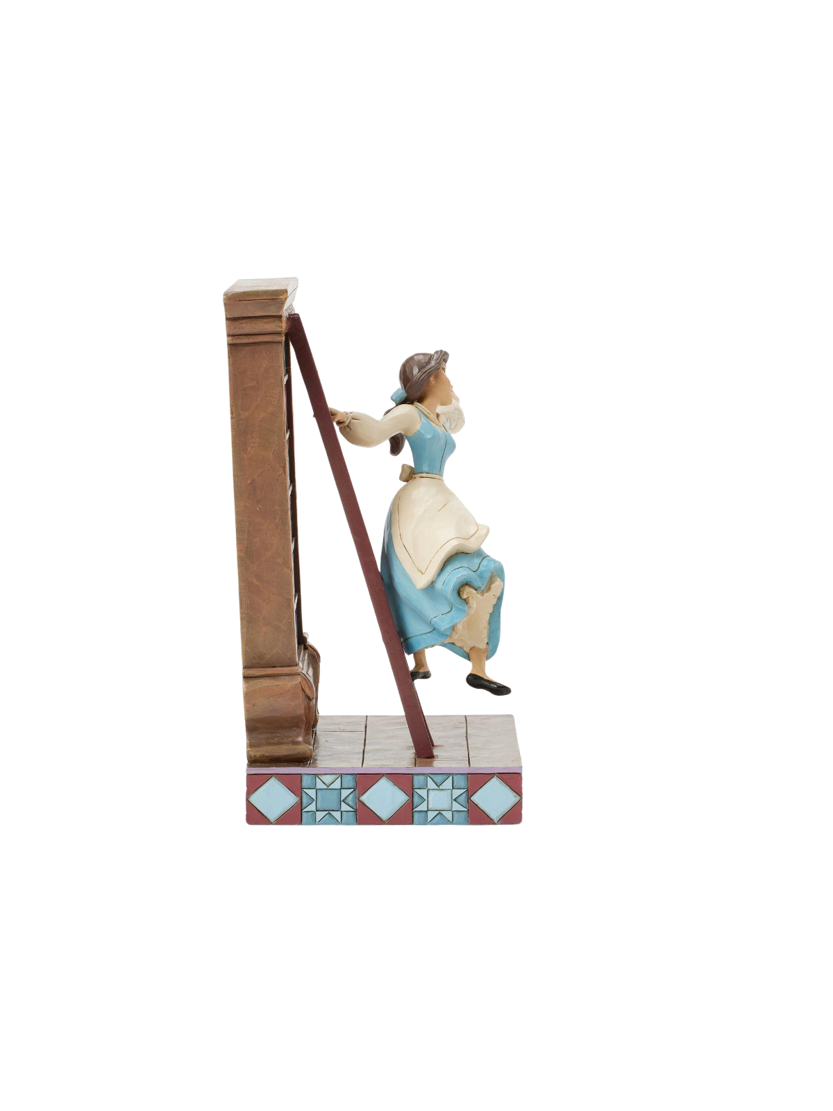 Figurine Belle dans sa bibliothèque Disney traditions 6016894