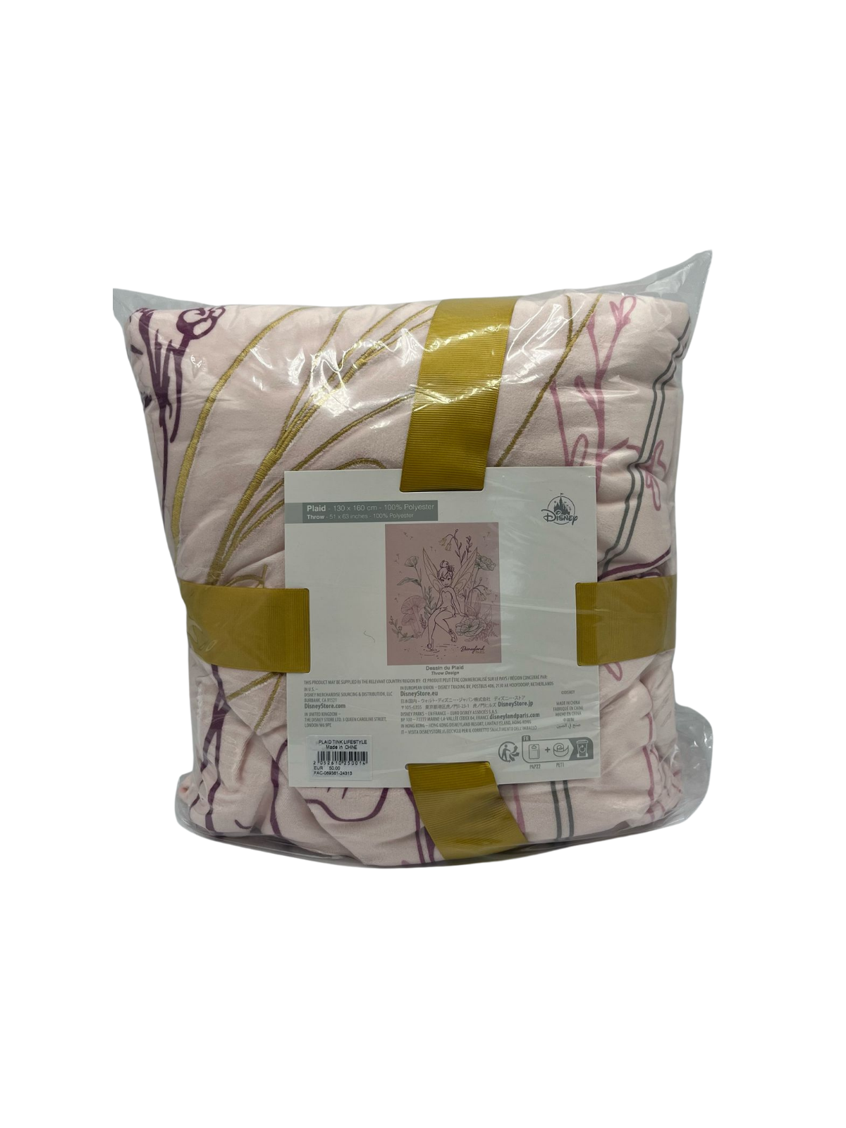 Plaid la fée clochette lifestyle Disney