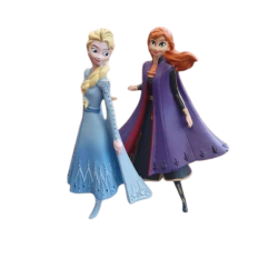 Figurine Anna & Elsa La reine des neiges Disney