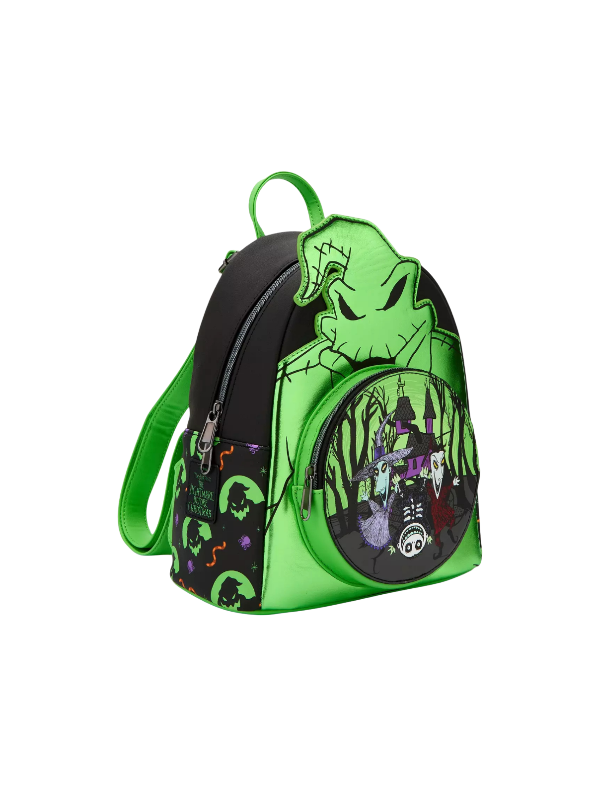 Sac à dos Oogie boogie metalic l'étrange noël de Mr Jack LOUNGEFLY