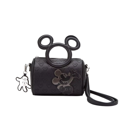 Sac à bandoulière embossed mickey mouse LOUNGEFLY