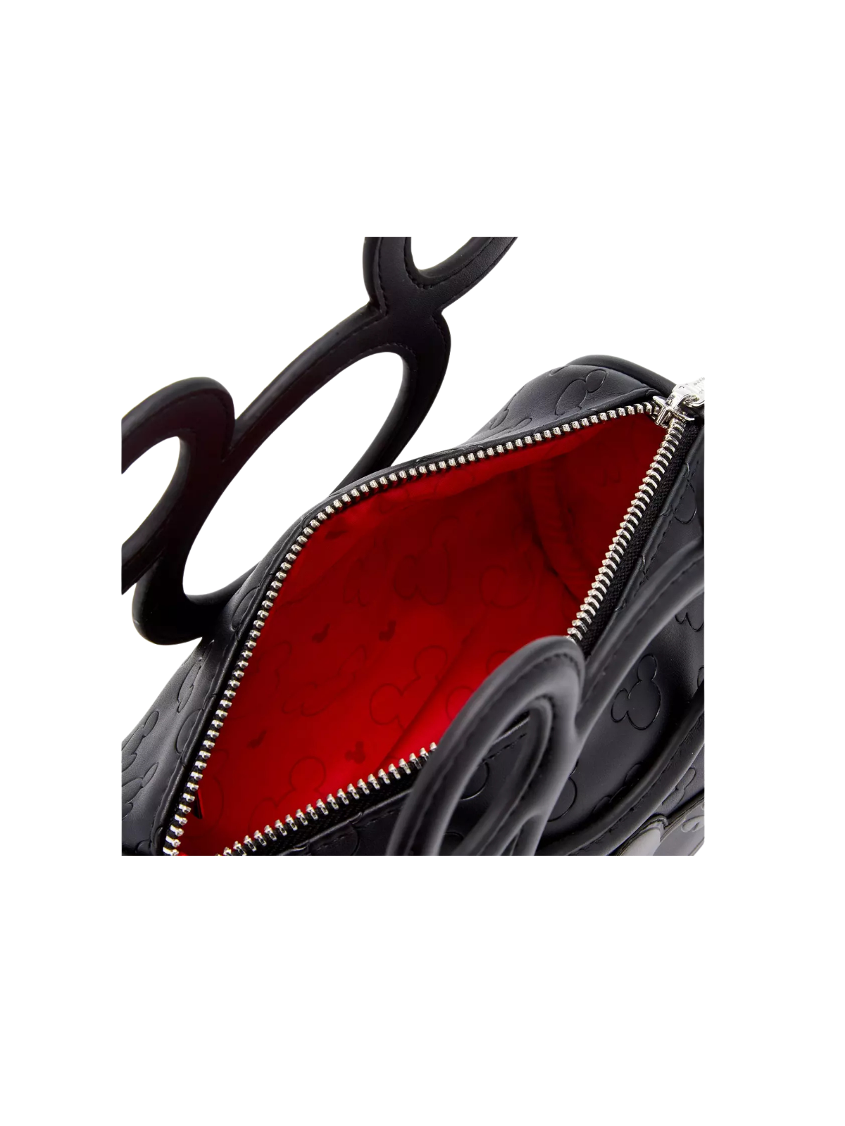 Sac à bandoulière embossed mickey mouse LOUNGEFLY